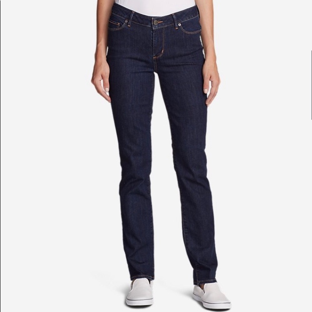 EDDIE BAUER Slightly Curvy Denim Stretch Jeans 8S
